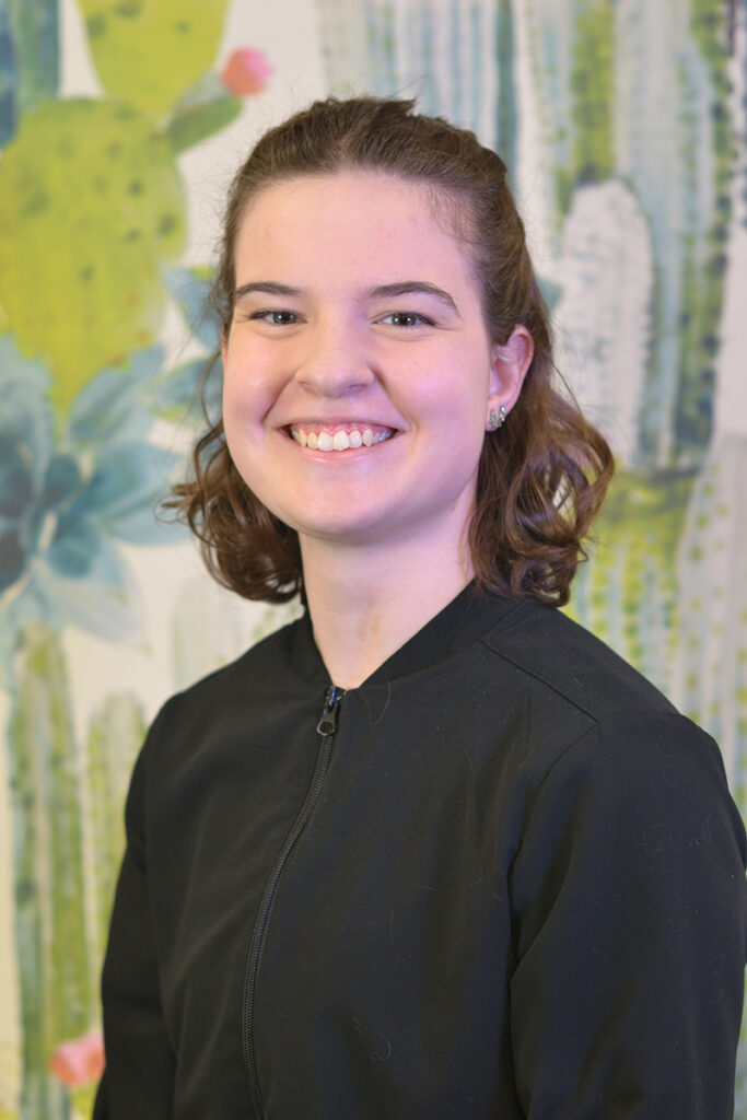 Mia Dunbar, dental assistant at Apollonia Dental, supporting holistic and metal-free dentistry in Oklahoma
